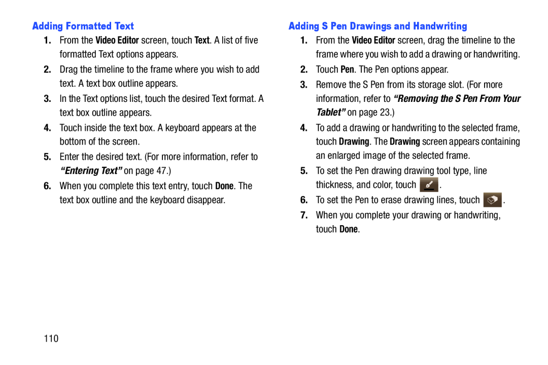 Adding Formatted Text Galaxy Note 10.1 US Cellular