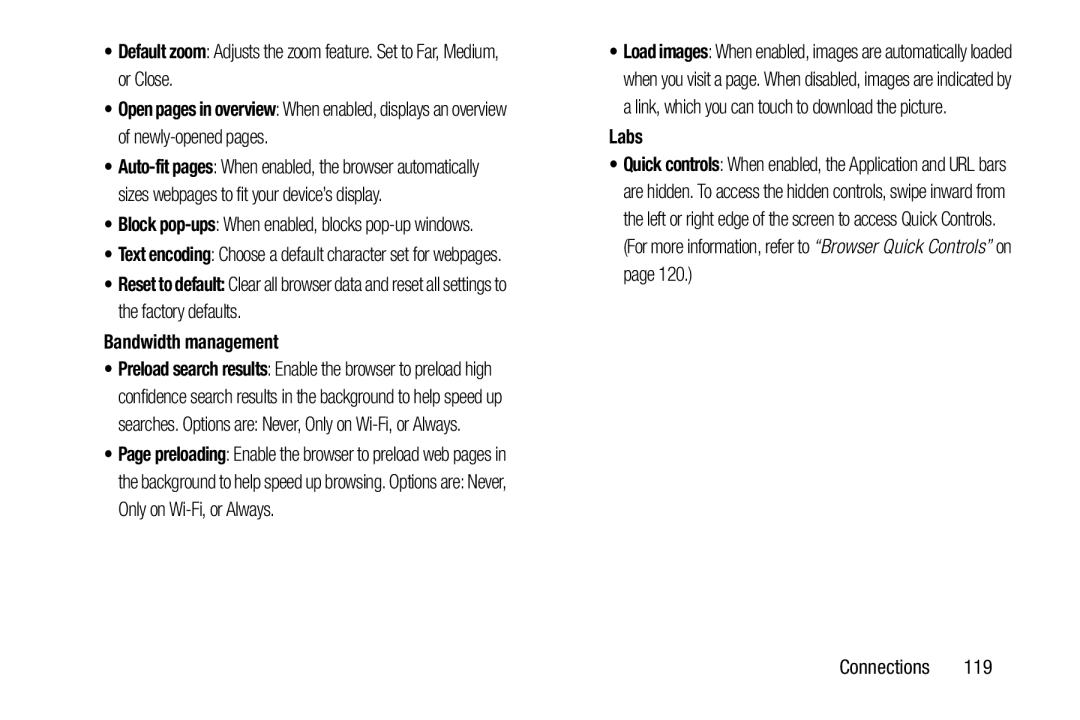 Bandwidth management Galaxy Note 10.1 US Cellular