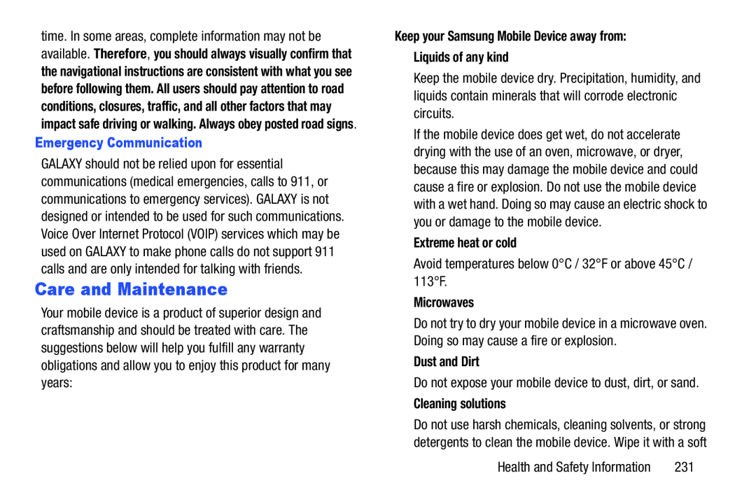 Care and Maintenance Galaxy Note 10.1 US Cellular