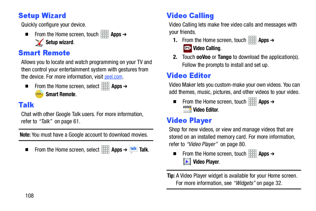 Video Calling Galaxy Note 10.1 Verizon