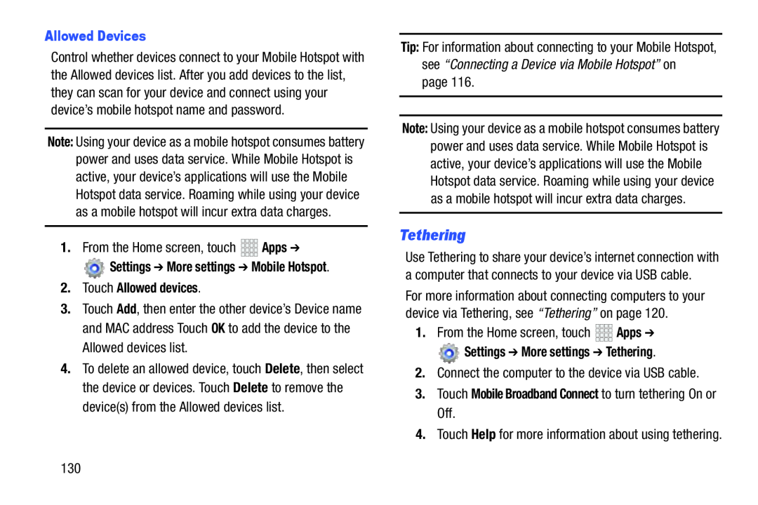 Tethering Galaxy Note 10.1 Verizon