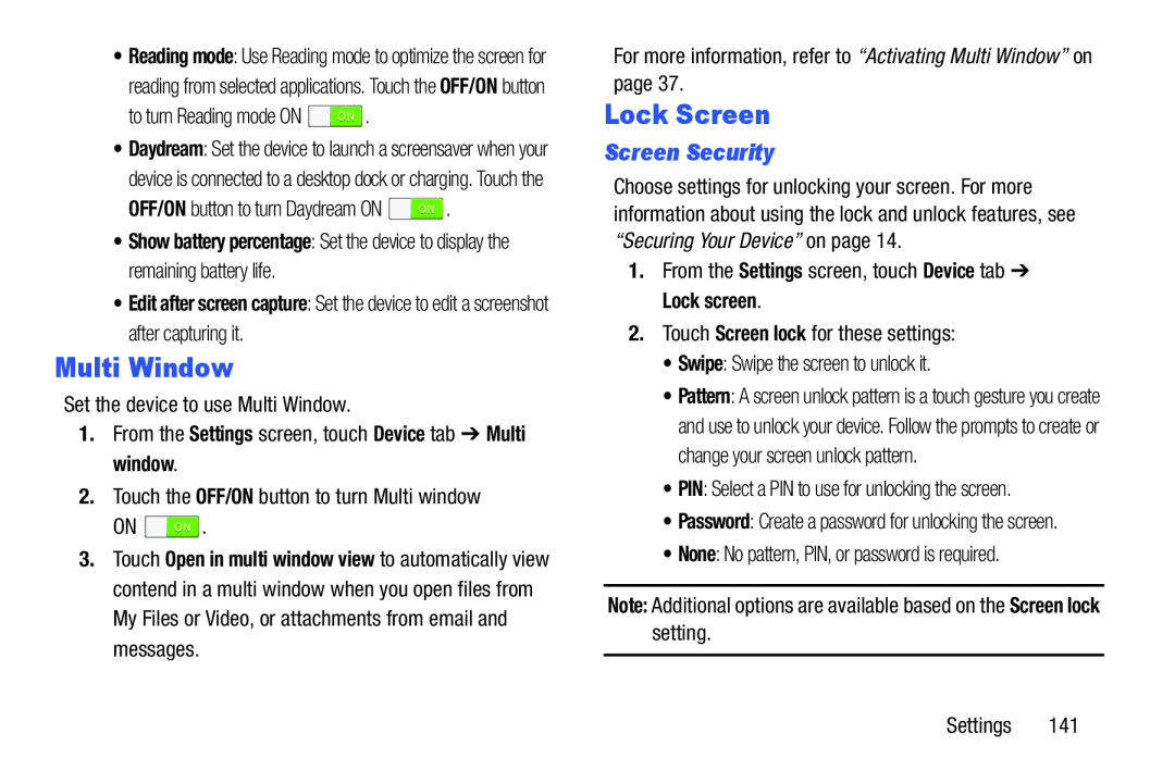 Screen Security Galaxy Note 10.0 Wi-Fi