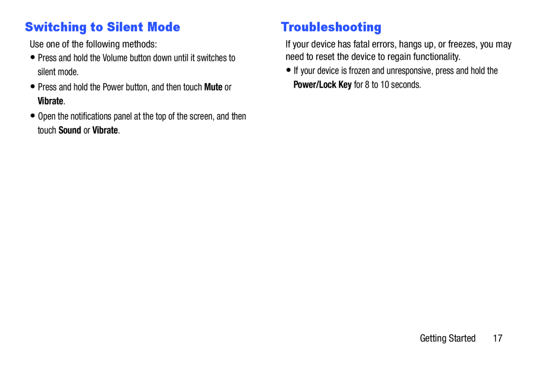 Switching to Silent Mode Troubleshooting