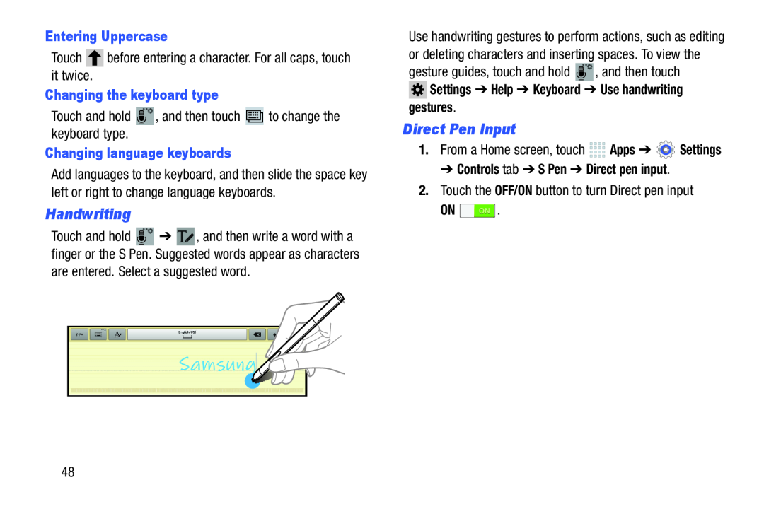 Handwriting Galaxy Note 10.0 Wi-Fi