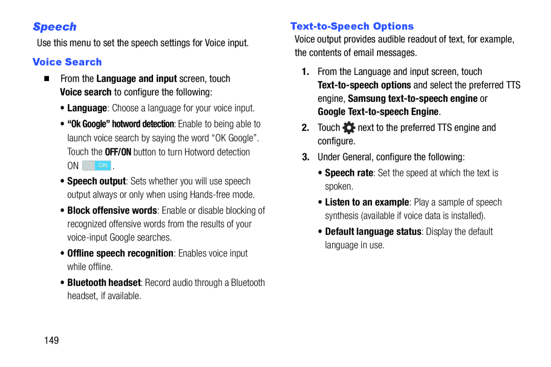 Speech Galaxy Note 8.0 AT&T