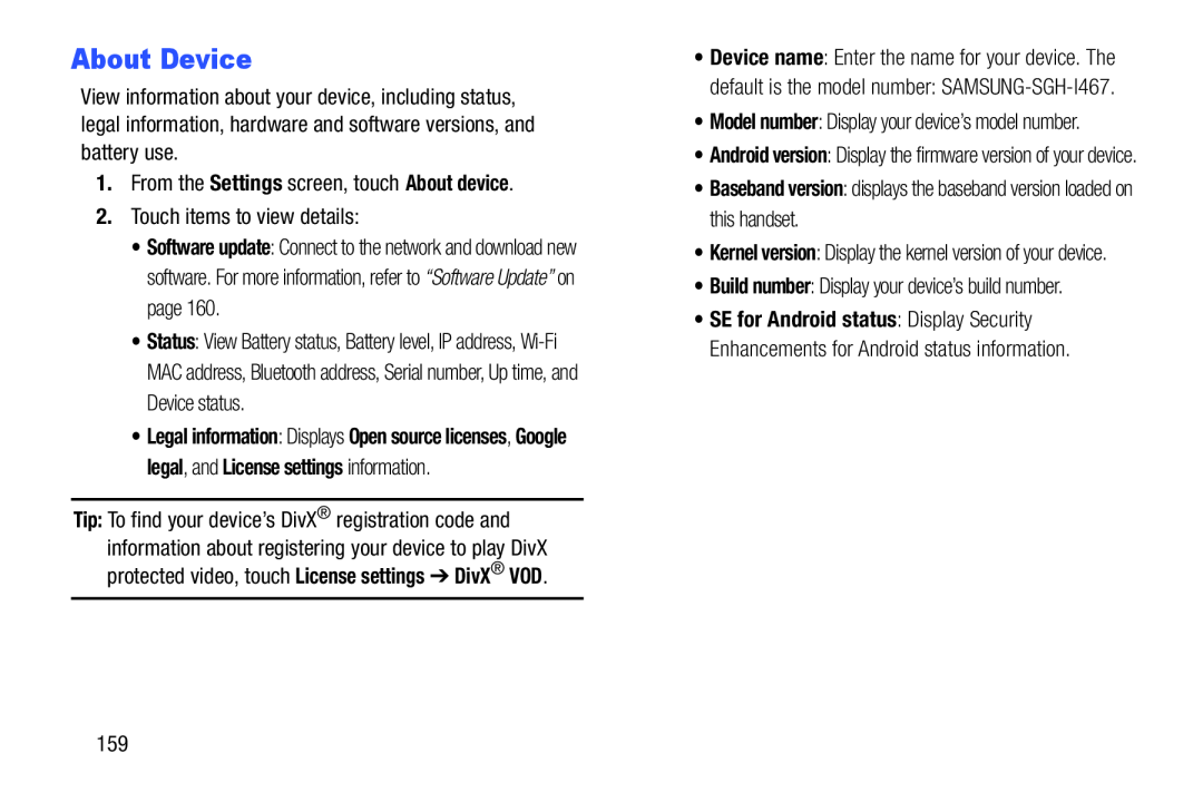 About Device Galaxy Note 8.0 AT&T