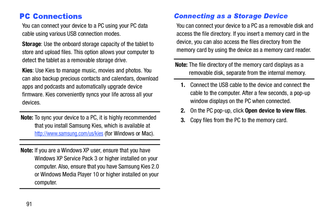 Connecting as a Storage Device Galaxy Note 8.0 AT&T