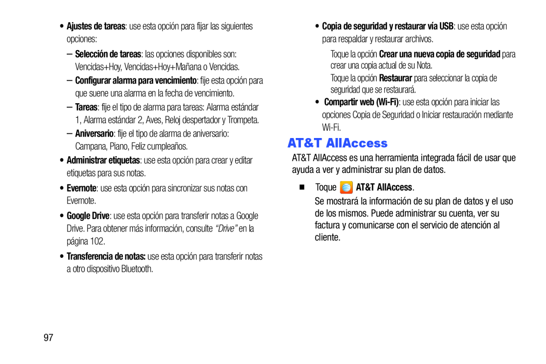 AT&T AllAccess Galaxy Note 8.0 AT&T