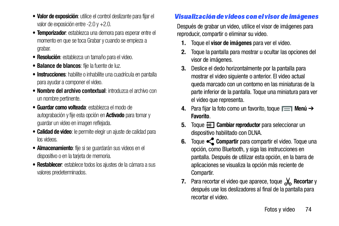 2.Toque la pantalla para mostrar u ocultar las opciones del visor de imágenes Galaxy Note 8.0 AT&T