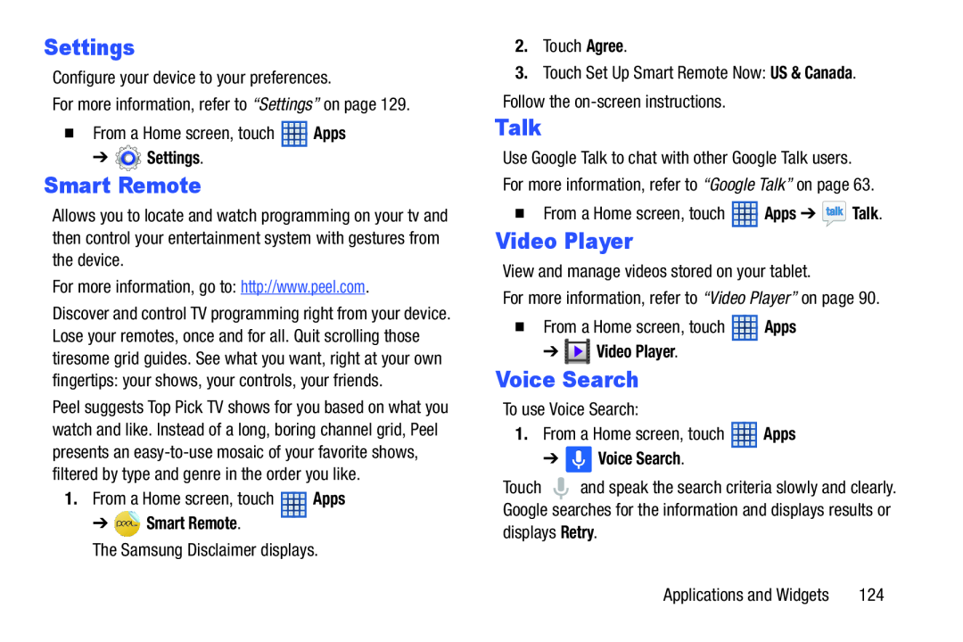 Voice Search Galaxy Note 8.0 Wi-Fi