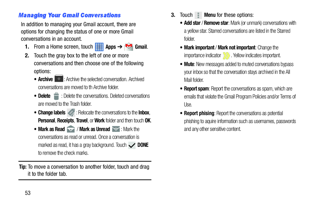 Managing Your Gmail Conversations