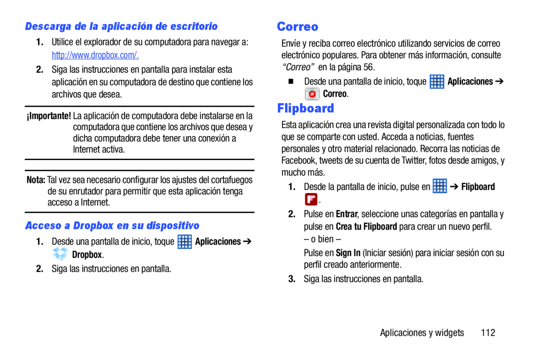 Descarga de la aplicación de escritorio Galaxy Note 8.0 Wi-Fi