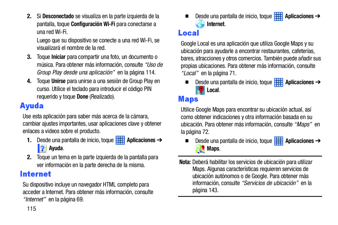 Ayuda Galaxy Note 8.0 Wi-Fi