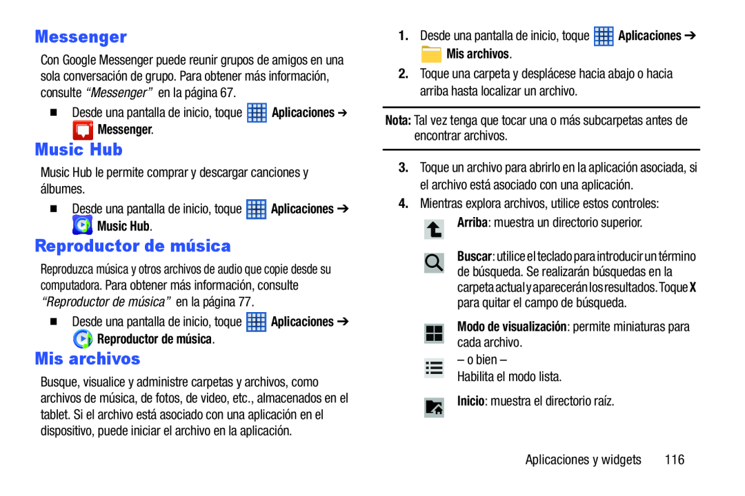 Mis archivos Galaxy Note 8.0 Wi-Fi