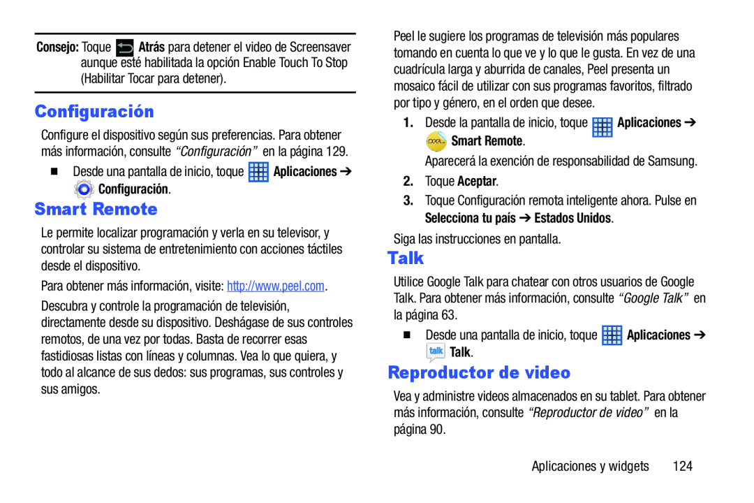 Configuración Smart Remote