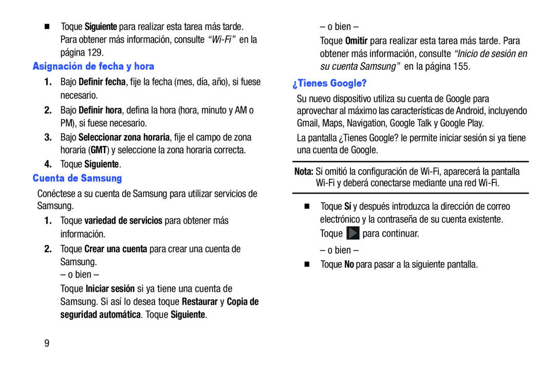 1.Toque variedad de servicios para obtener más información Galaxy Note 8.0 Wi-Fi