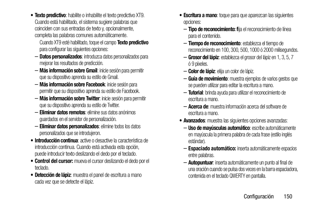 Escritura a mano Galaxy Note 8.0 Wi-Fi