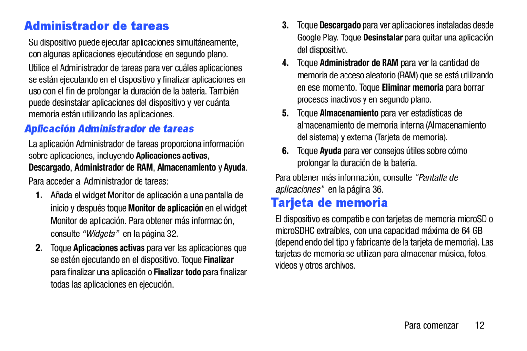 Aplicación Administrador de tareas Administrador de tareas