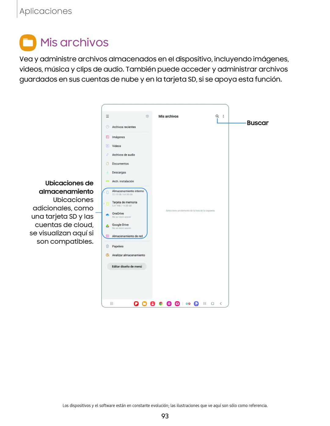 Mis archivos Galaxy Tab S7 FE AT&T