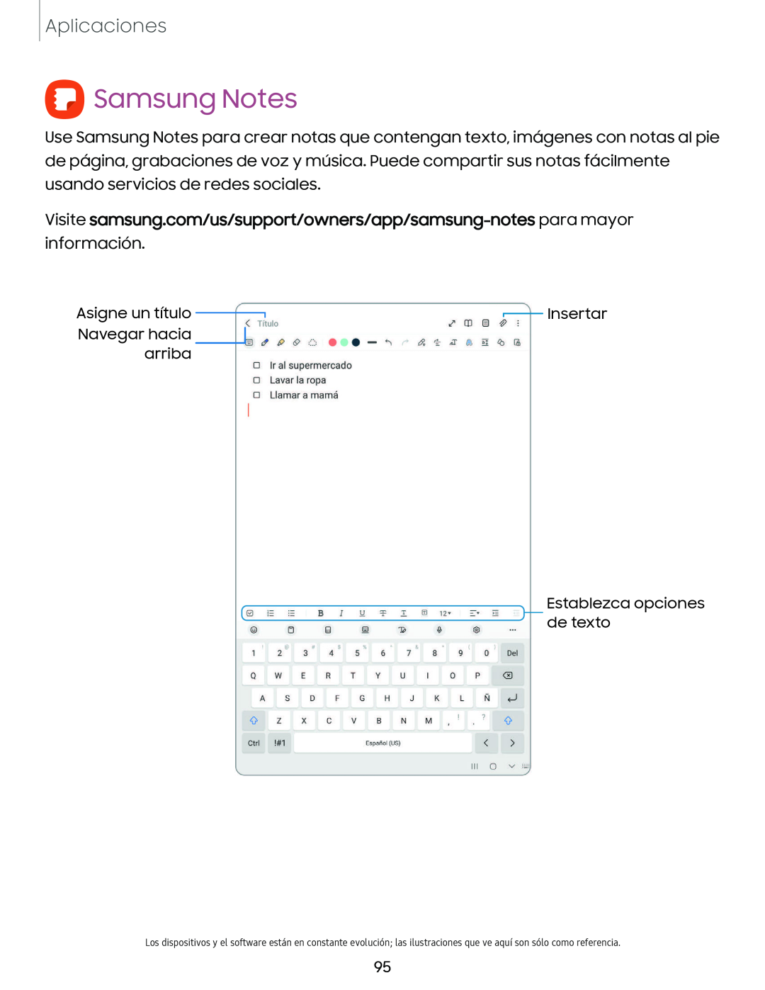 Samsung Notes Galaxy Tab S7 FE AT&T