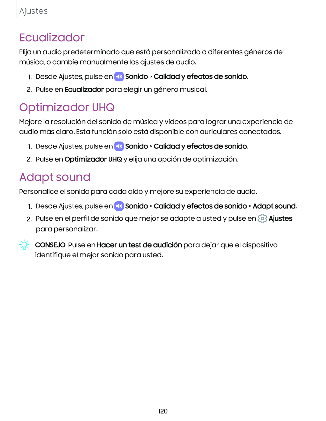 Ecualizador Optimizador UHQ