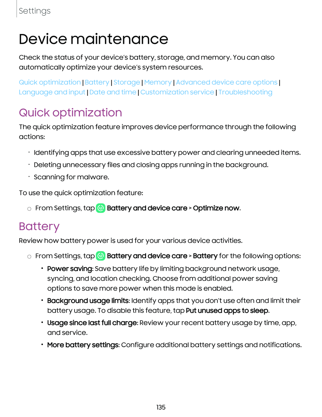 Quick optimization Galaxy Tab S9+ AT&T