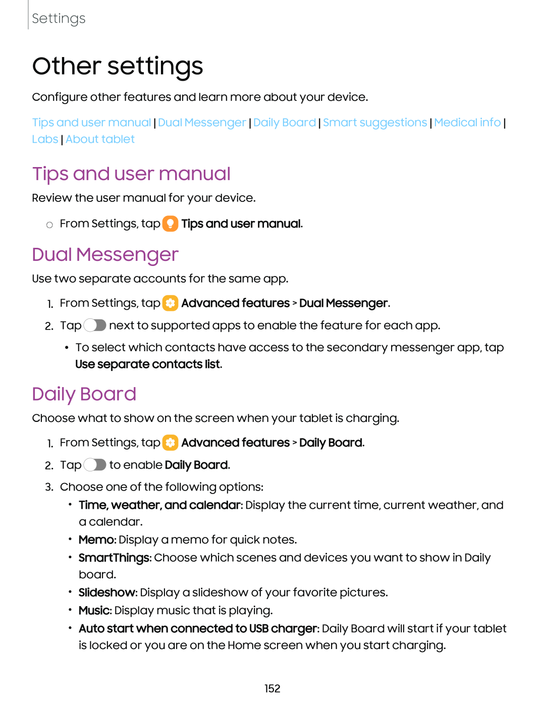 Tips and user manual Dual Messenger