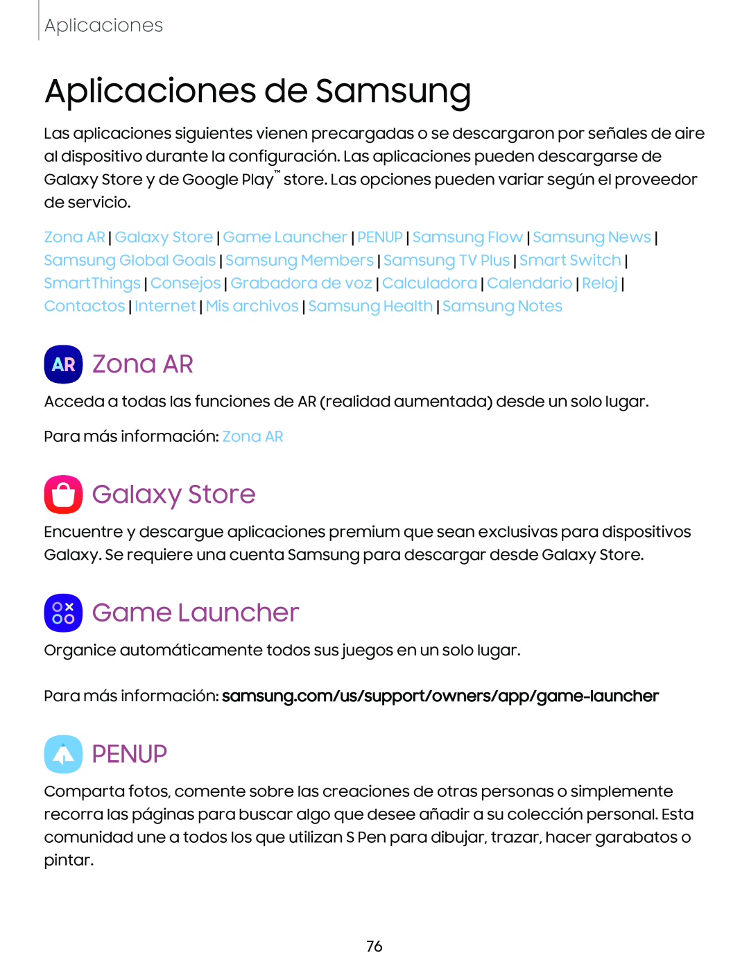 Galaxy Store Game Launcher