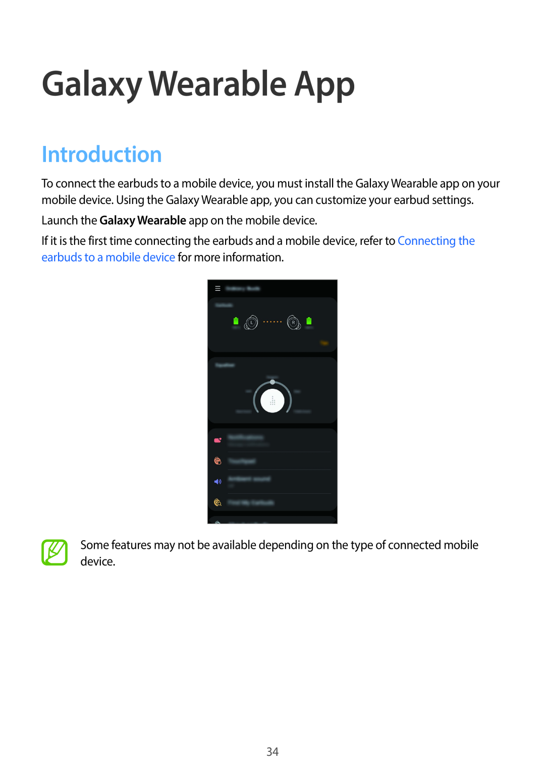 Introduction Galaxy Wearable App