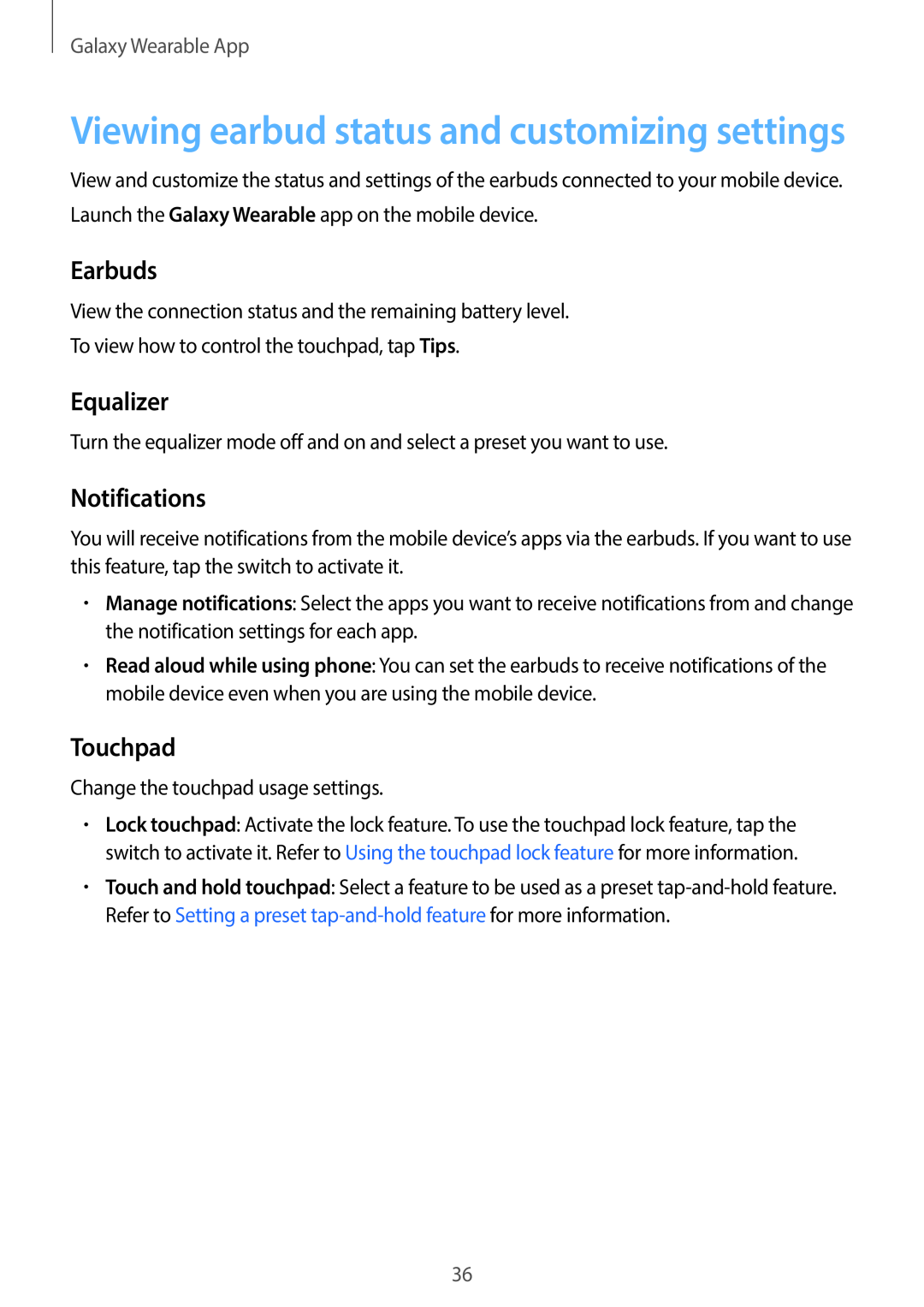 Notifications Galaxy Buds Galaxy Buds