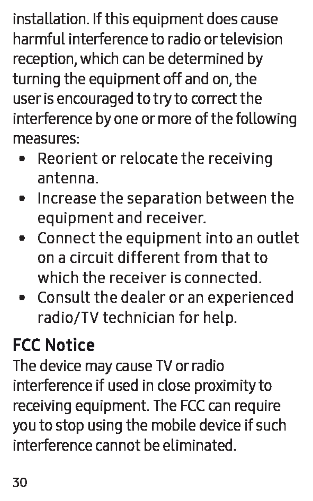 FCC Notice