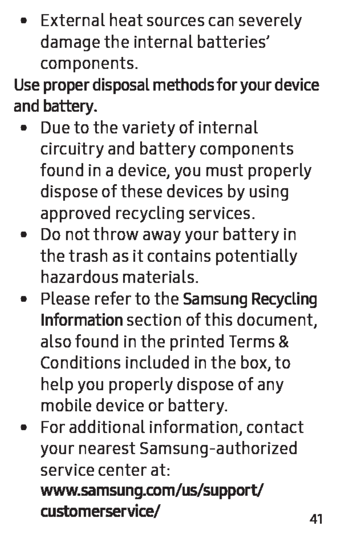 Samsung Recycling Information Gear IconX Gear IconX (2018)