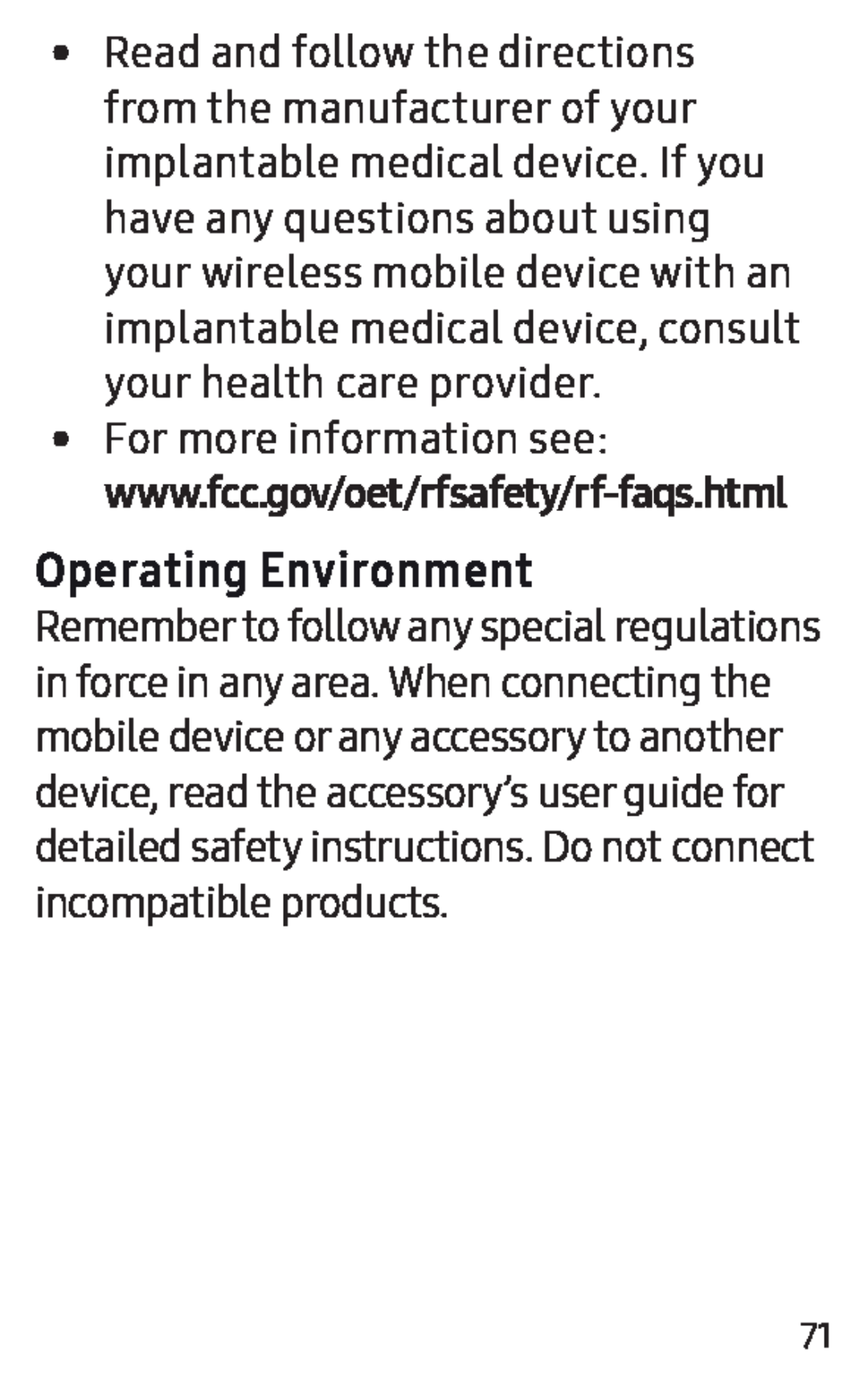 Operating Environment