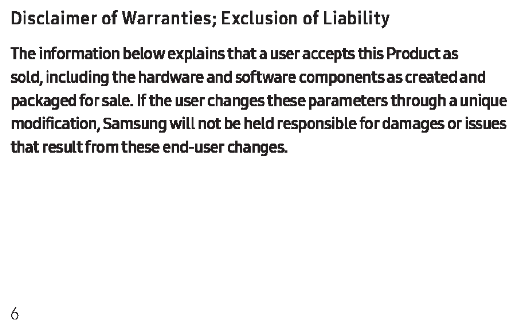 Disclaimer of Warranties; Exclusion of Liability Gear IconX Gear IconX (2018)