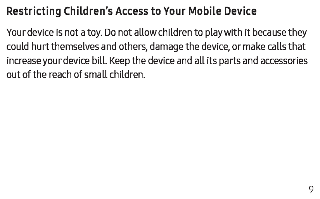 Restricting Children’s Access to Your Mobile Device Gear IconX Gear IconX (2018)
