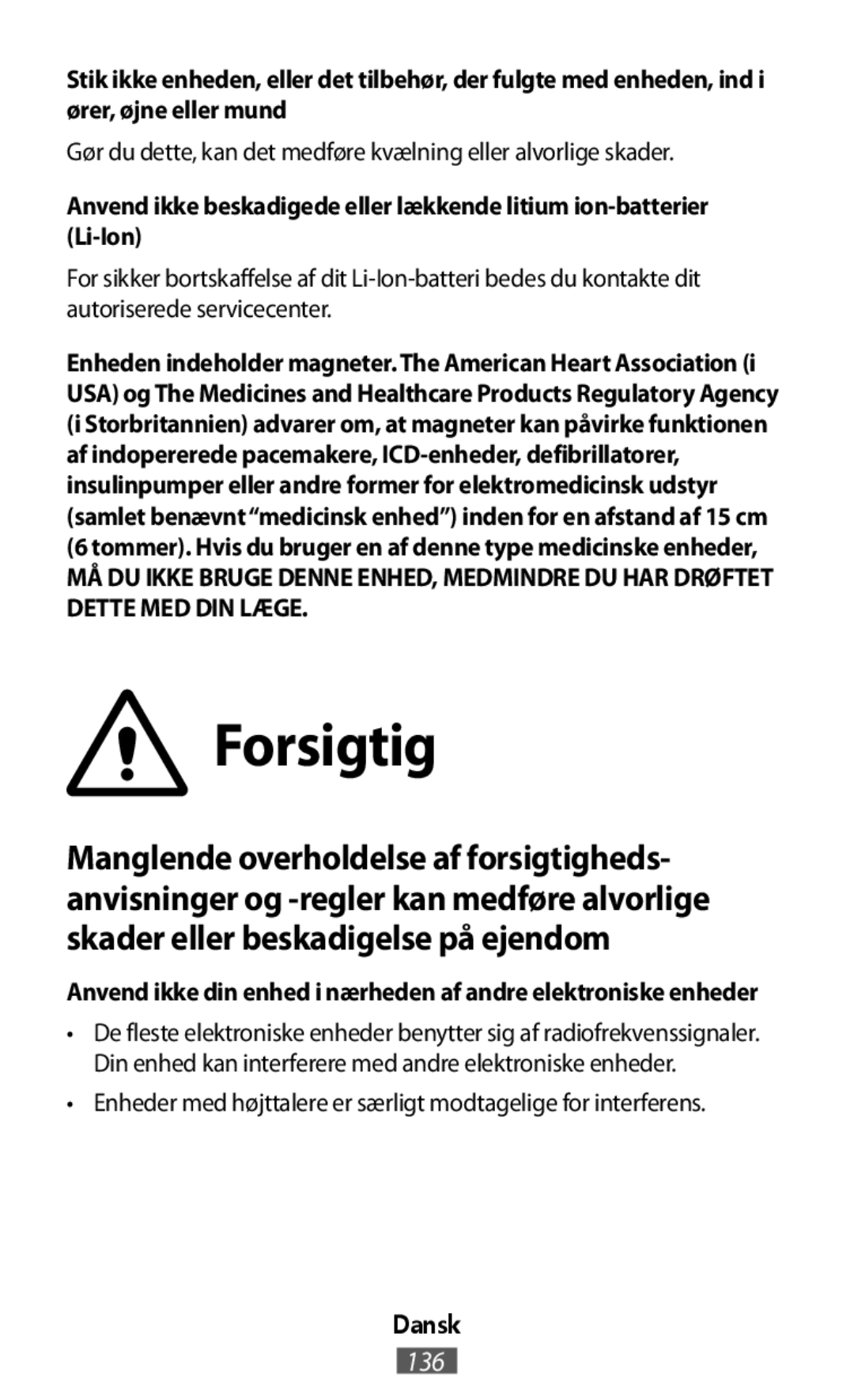 Forsigtig