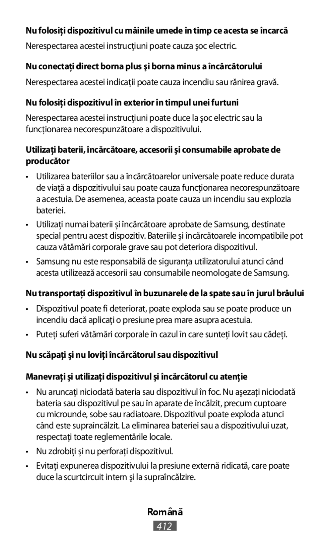 •Puteţi suferi vătămări corporale în cazul în care sunteţi lovit sau cădeţi In-Ear Headphones Level U Pro Headphones