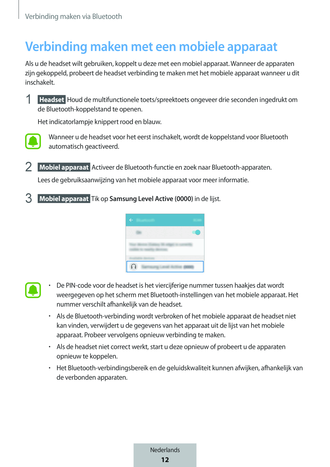 Verbinding maken met een mobiele apparaat