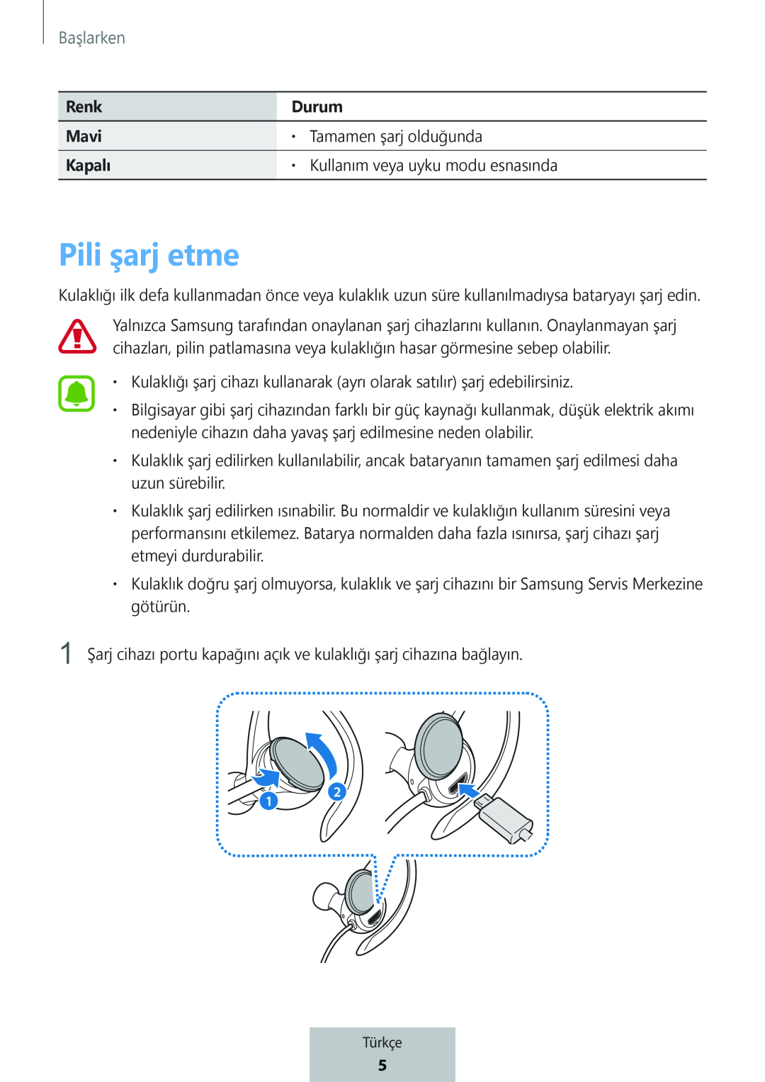 Pili şarj etme