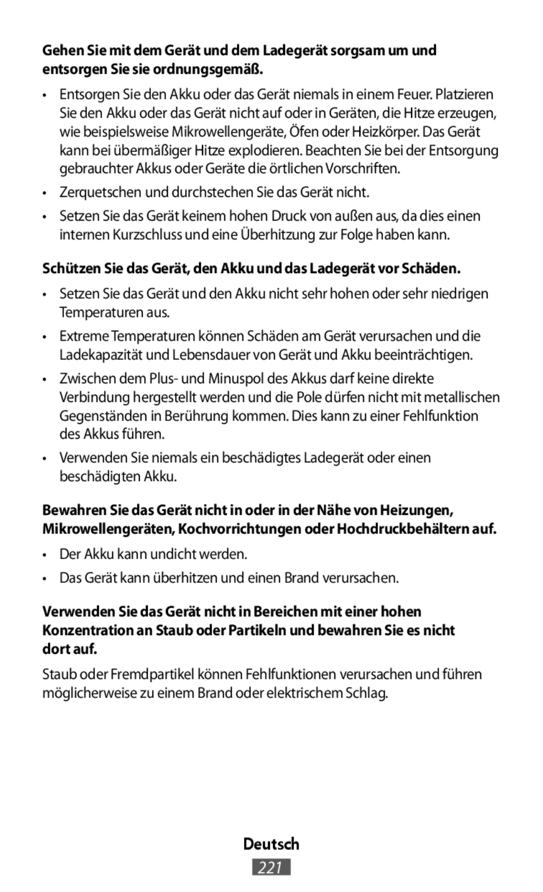 Schützen Sie das Gerät, den Akku und das Ladegerät vor Schäden In-Ear Headphones Level Active Headphones