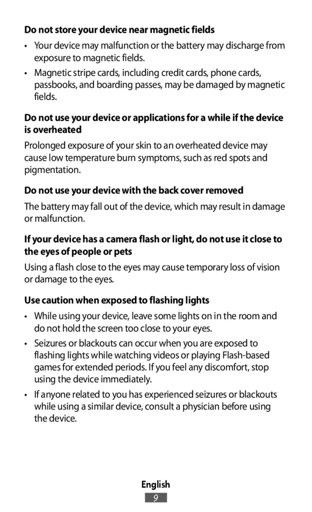 Do not use your device with the back cover removed On-Ear Headphones Level On Wireless Headphones