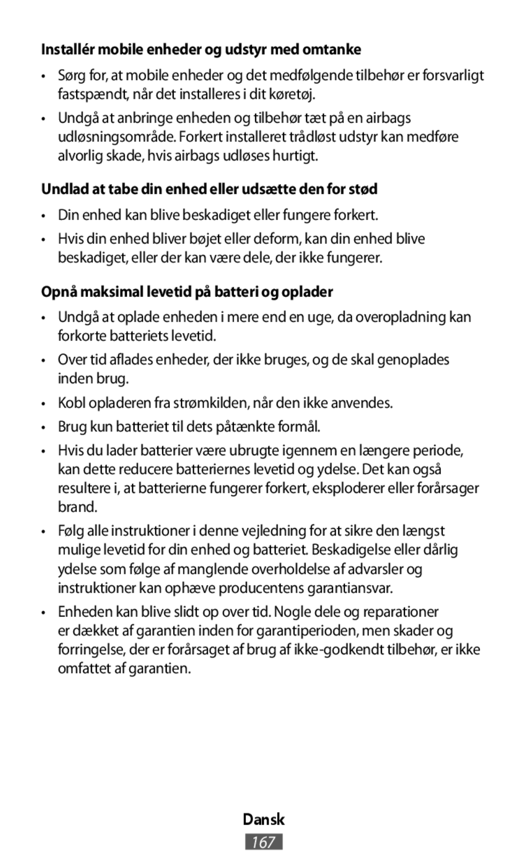 Undlad at tabe din enhed eller udsætte den for stød On-Ear Headphones Level On Wireless Headphones