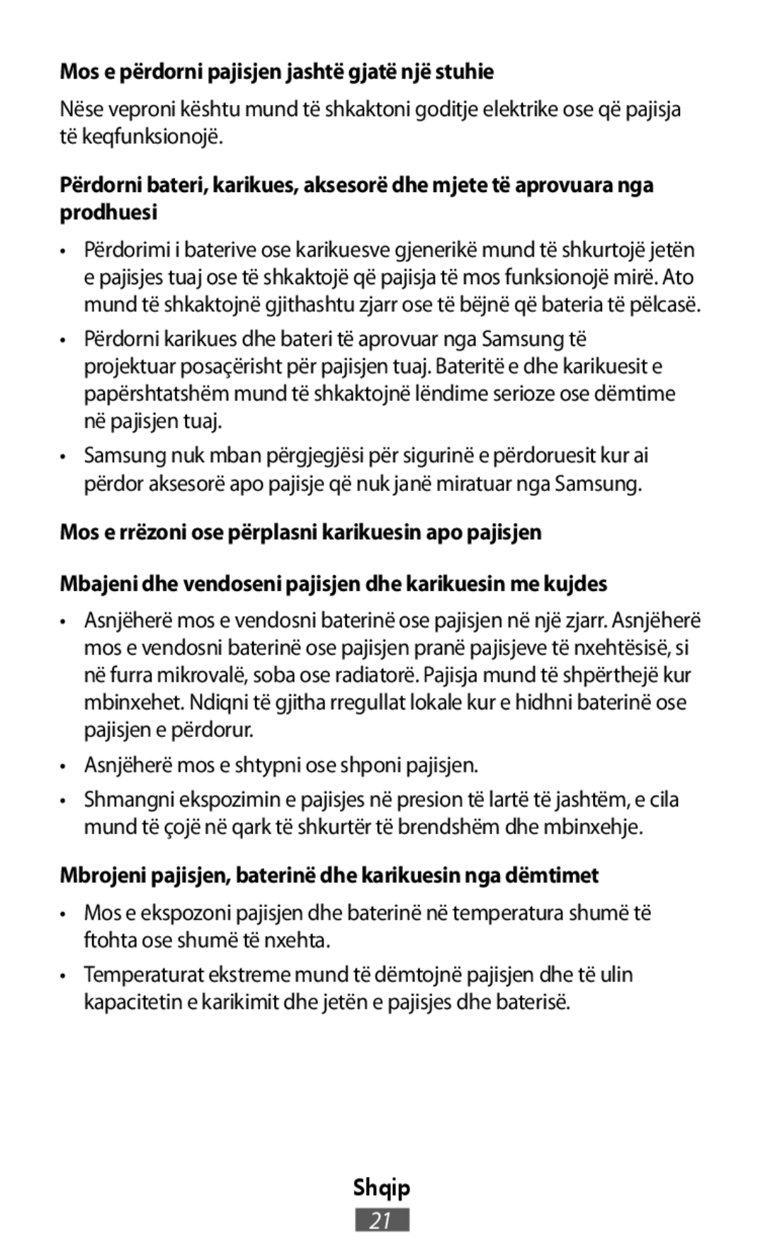 Mbrojeni pajisjen, baterinë dhe karikuesin nga dëmtimet On-Ear Headphones Level On Wireless Headphones