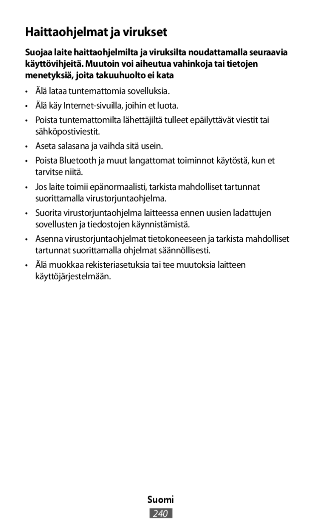 Poista Bluetooth ja muut langattomat toiminnot käytöstä, kun et tarvitse niitä On-Ear Headphones Level On Wireless Headphones