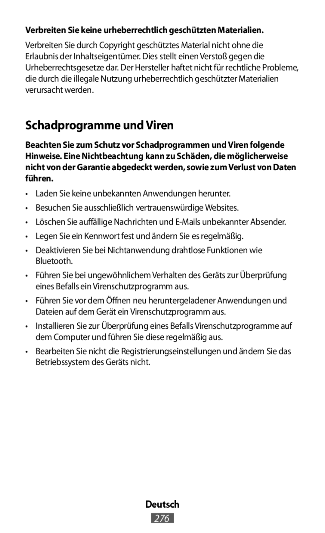 Schadprogramme und Viren