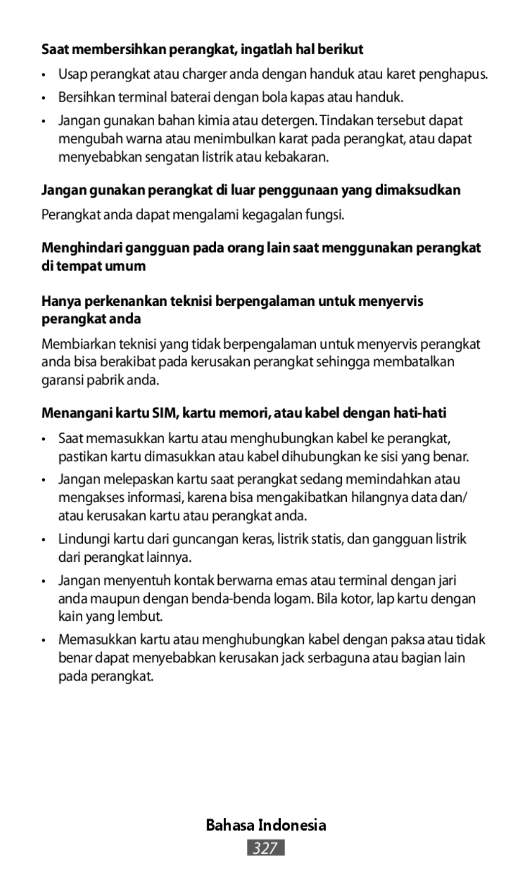 •Bersihkan terminal baterai dengan bola kapas atau handuk On-Ear Headphones Level On Wireless Headphones