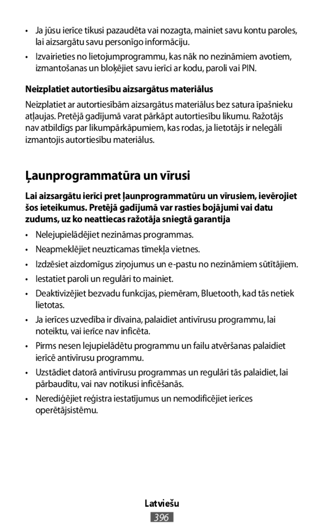 •Neapmeklējiet neuzticamas tīmekļa vietnes On-Ear Headphones Level On Wireless Headphones