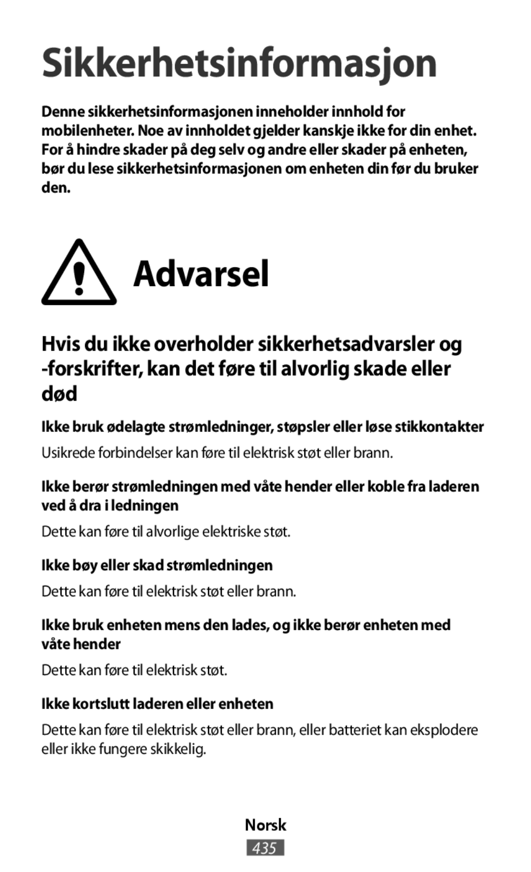 Dette kan føre til elektrisk støt On-Ear Headphones Level On Wireless Headphones