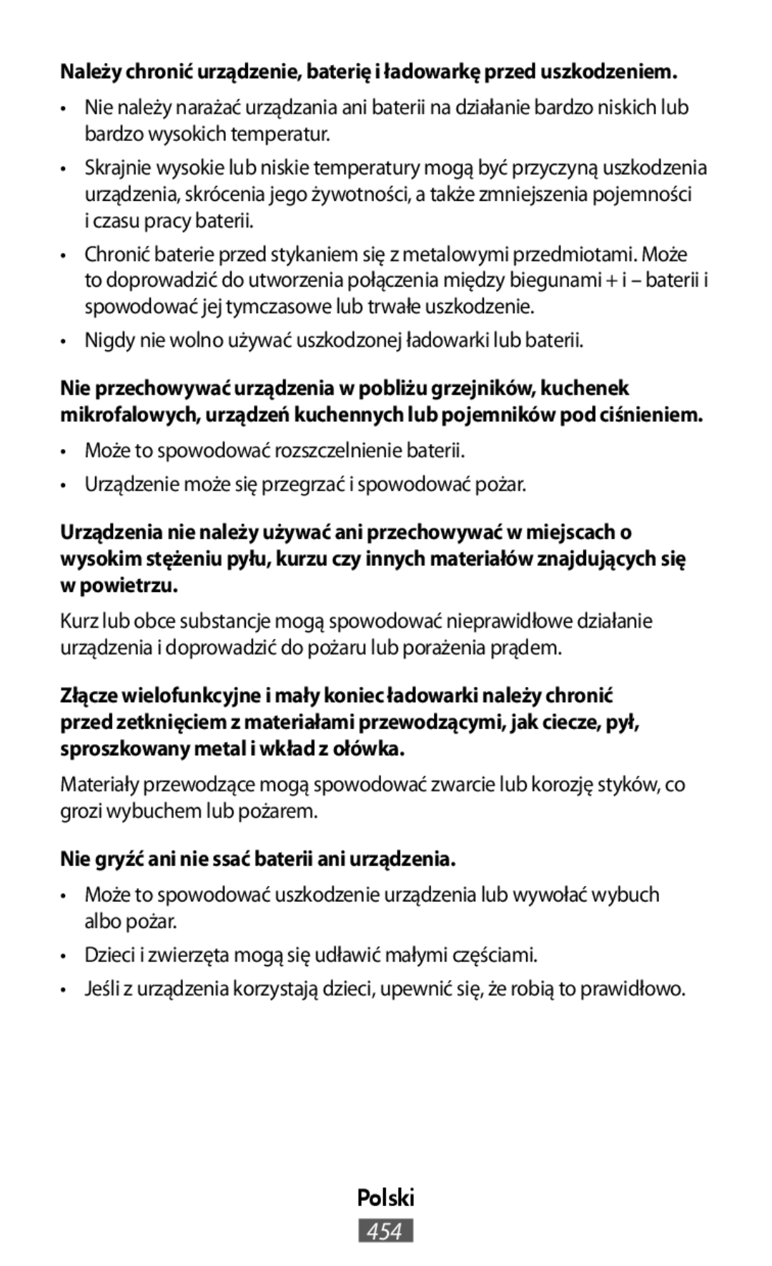 •Dzieci i zwierzęta mogą się udławić małymi częściami On-Ear Headphones Level On Wireless Headphones