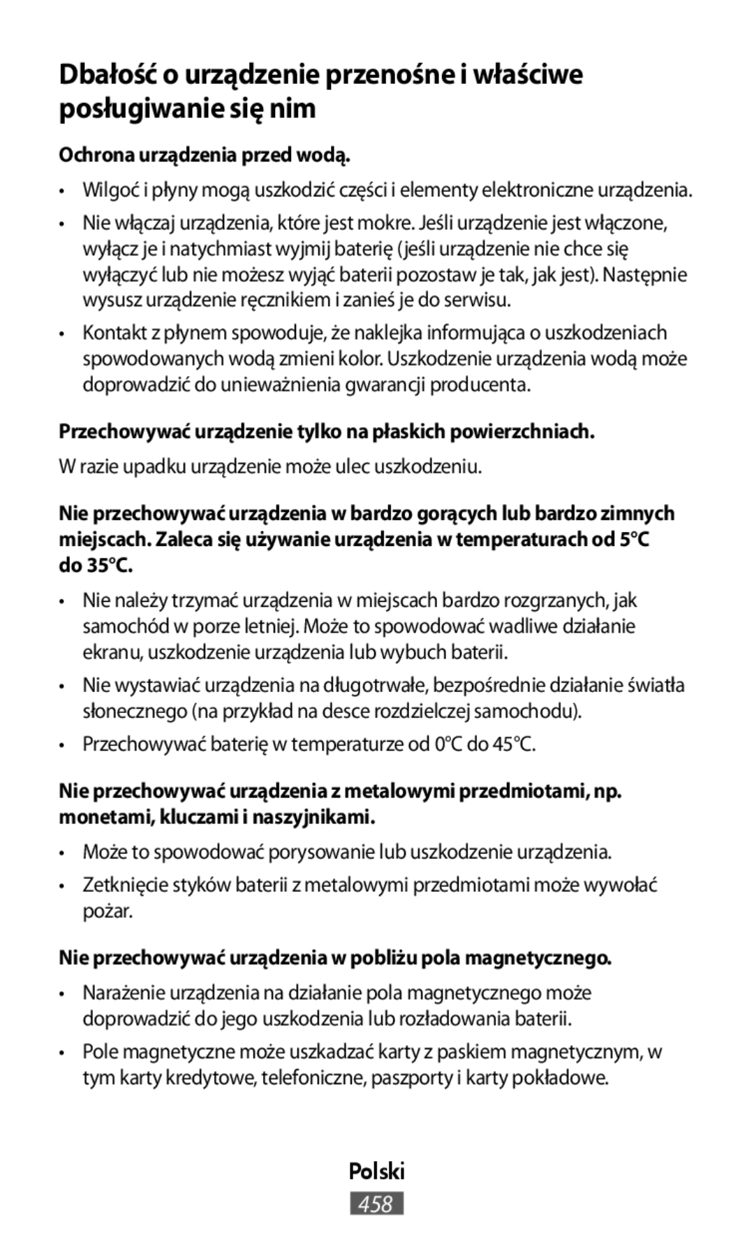 Dbałość o urządzenie przenośne i właściwe posługiwanie się nim On-Ear Headphones Level On Wireless Headphones